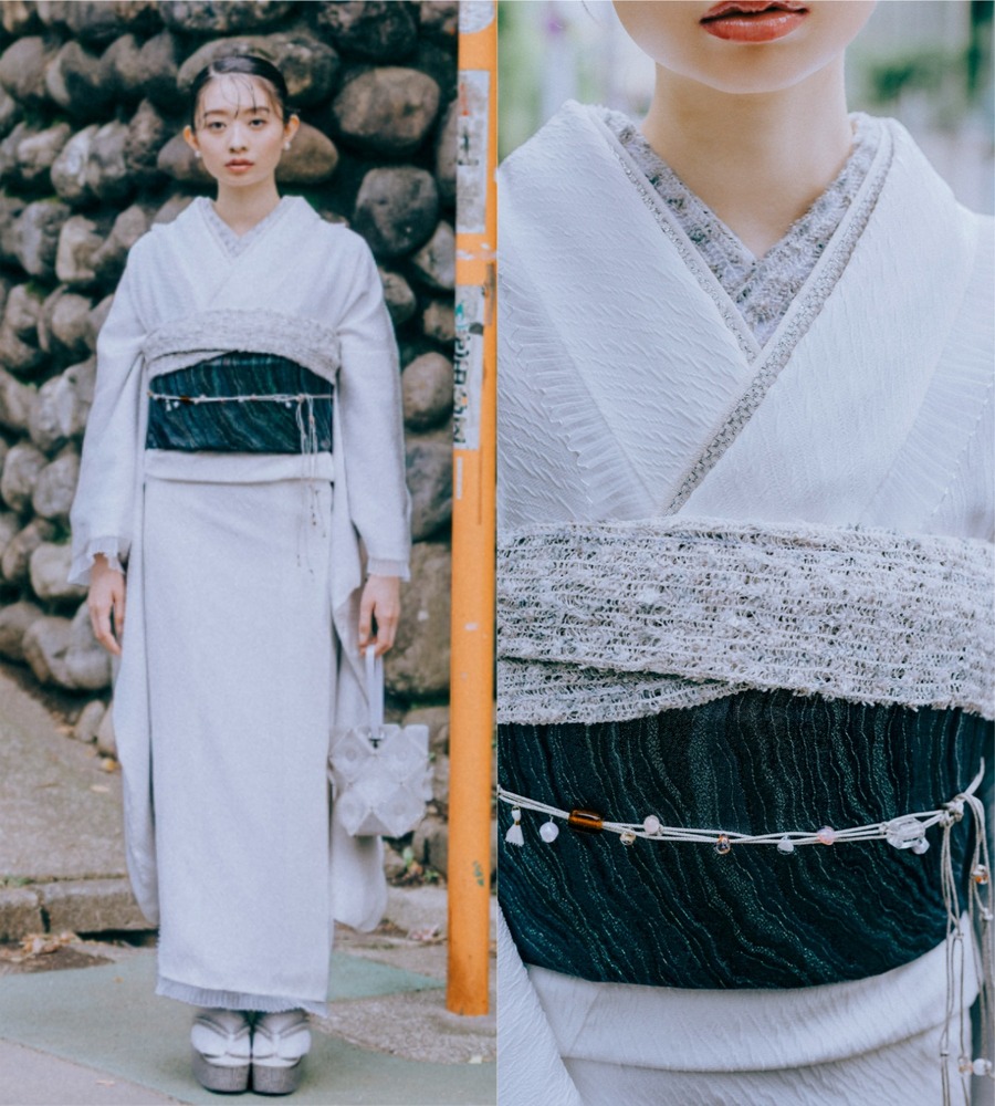 FashionPressJP's tweet photo. キモノアーチ“フラワーレース刺繍”の振袖、上品ホワイトのちりめん着物も - https://t.co/B8oC5CxTPe https://t.co/N3N6oNVvMa