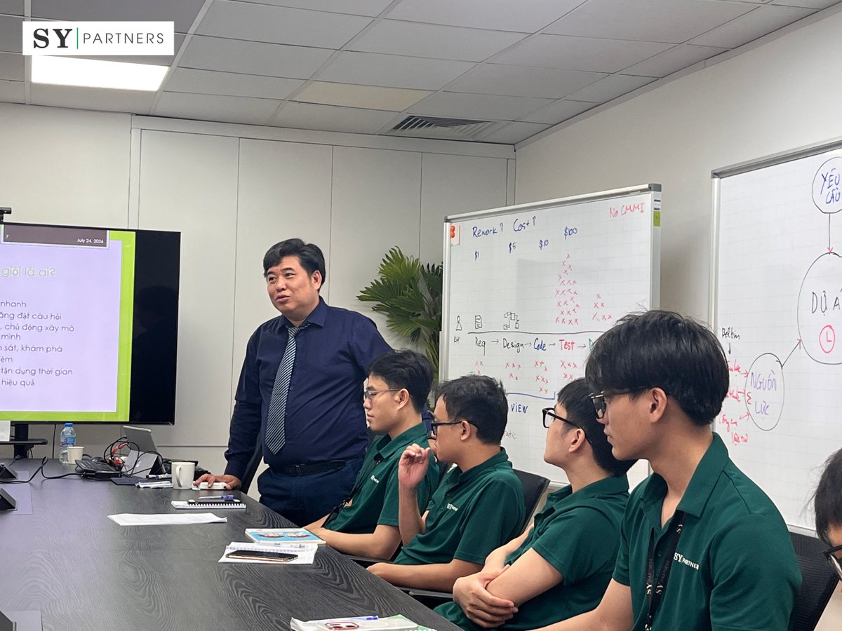 SY_Partners_JSC's tweet photo. 社内研修シリーズ｜ソフトウェアテストと品質保証の実践力向上に向けて

高品質なソフトウェアは、納品の段階で決まるものではありません。企画・設計・開発の初期段階から積み重ねられる品質への取り組みによって生み出されます。

SY PARTNERS – 貴社の【信用 – SY】パートナーズ
📧 info@syp.vn https://t.co/DtuBN9wwi2