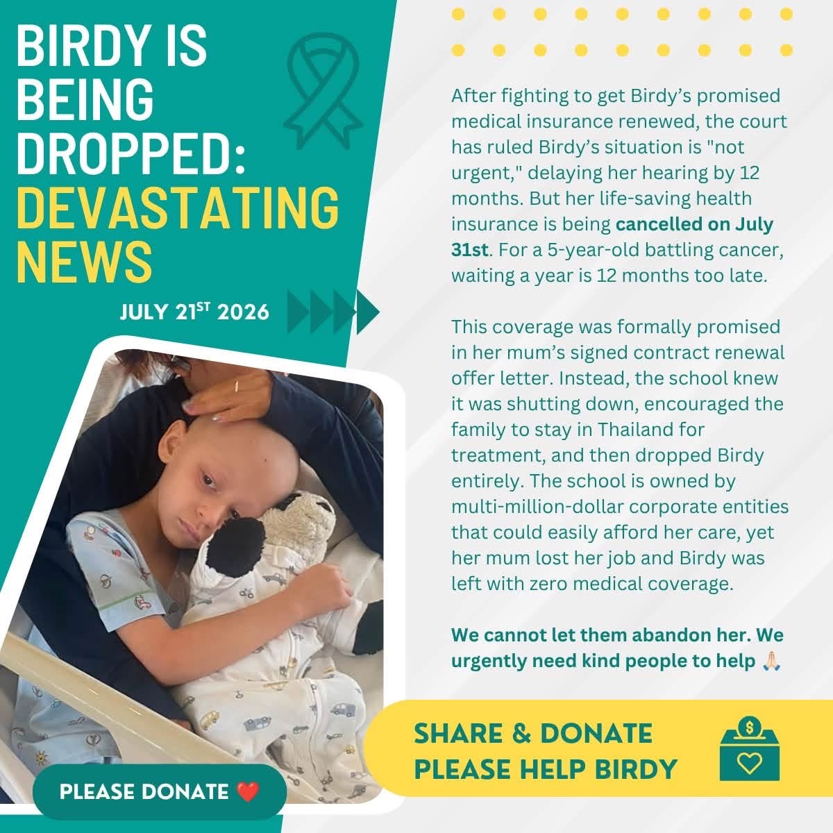 Diattack19's tweet photo. @MrBeast Please help the Marquardt family
Birdy's father is a wonderful man
#standwithbirdy https://t.co/jIVrPlz3CA