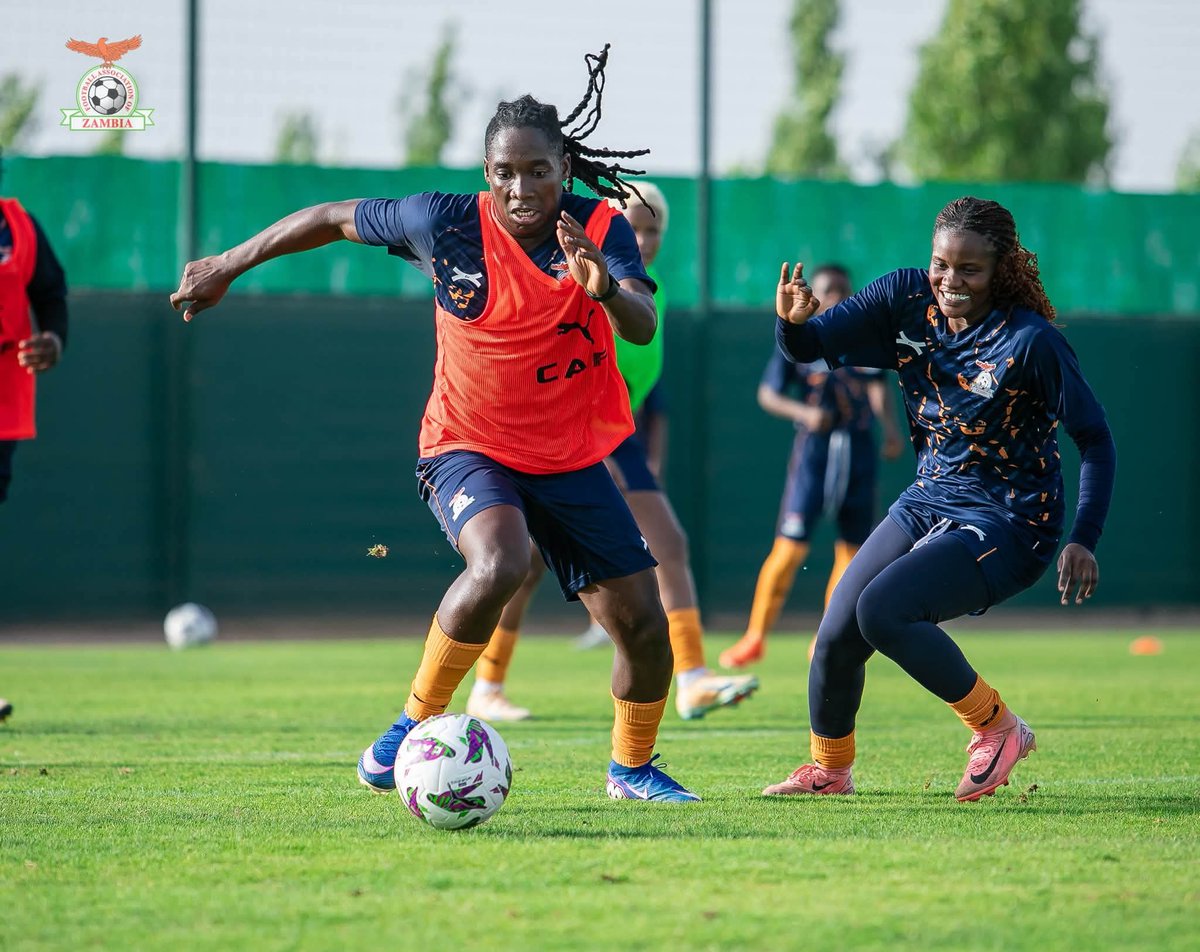 CopperQueens's tweet photo. WAFCON MOROCCO 2026 DIARY: Final touches at Mohammed Vi Polytechnic University before meeting Egypt 🇪🇬 in Group C tonight at 19h00 CAT.
(C)FAZ Media team
#FAZfootball #FAZ #CAF #FIFA #WeAreCopperQueens #CoppertoGold #WAFCON2026 #Zambia #Egypt #Morocco https://t.co/jYQ506Ns88