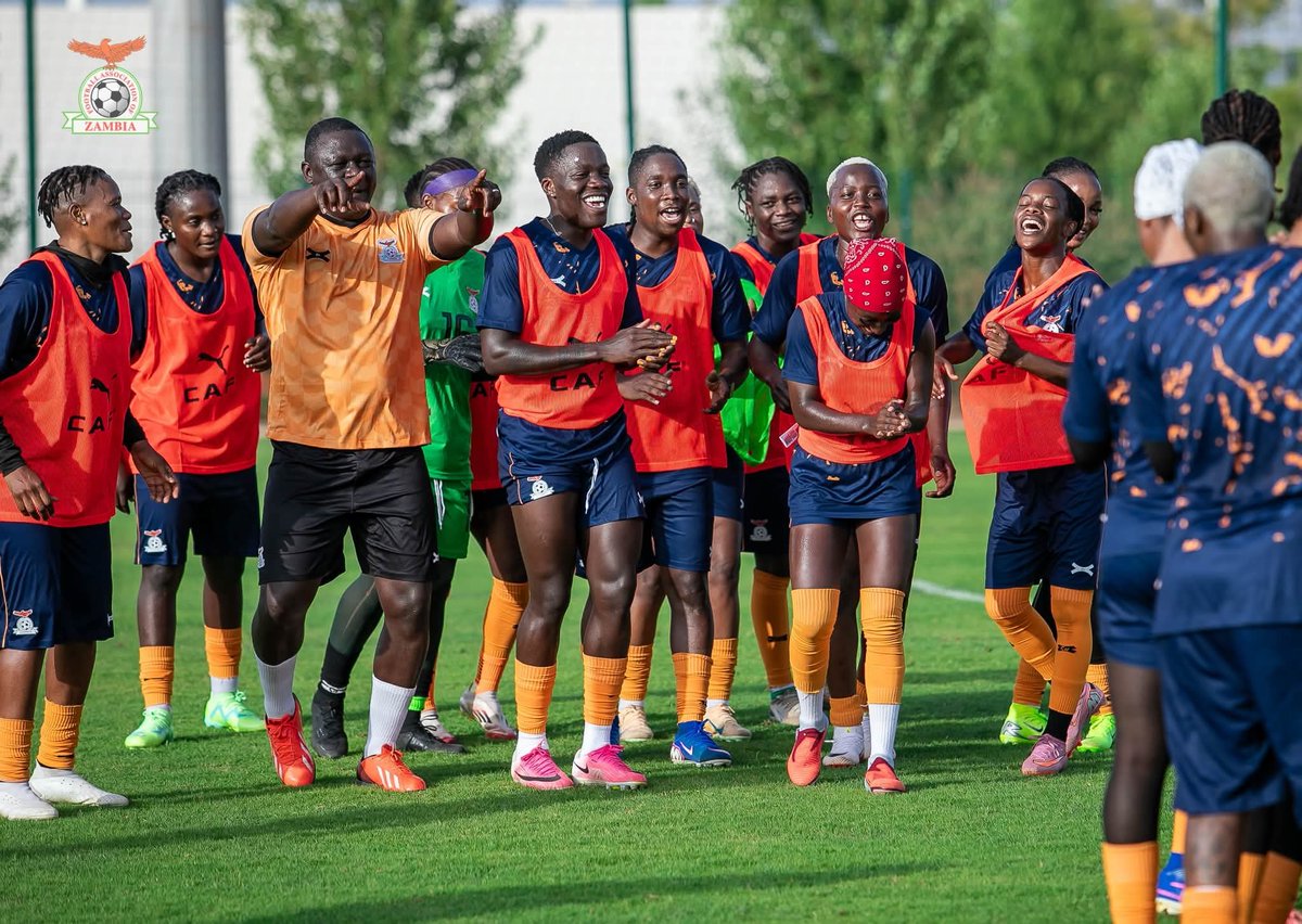 CopperQueens's tweet photo. WAFCON MOROCCO 2026 DIARY: Final touches at Mohammed Vi Polytechnic University before meeting Egypt 🇪🇬 in Group C tonight at 19h00 CAT.
(C)FAZ Media team
#FAZfootball #FAZ #CAF #FIFA #WeAreCopperQueens #CoppertoGold #WAFCON2026 #Zambia #Egypt #Morocco https://t.co/jYQ506Ns88