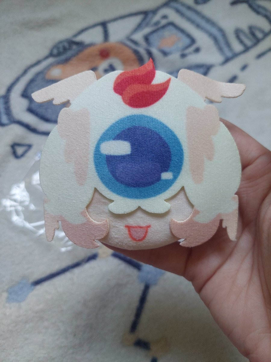 Aoi_Cat_Lover's tweet photo. My Eggchan plushie pin look so silly I love this so much 😭
#unstableuniverse #Eggchan https://t.co/D0CpYx7sFR