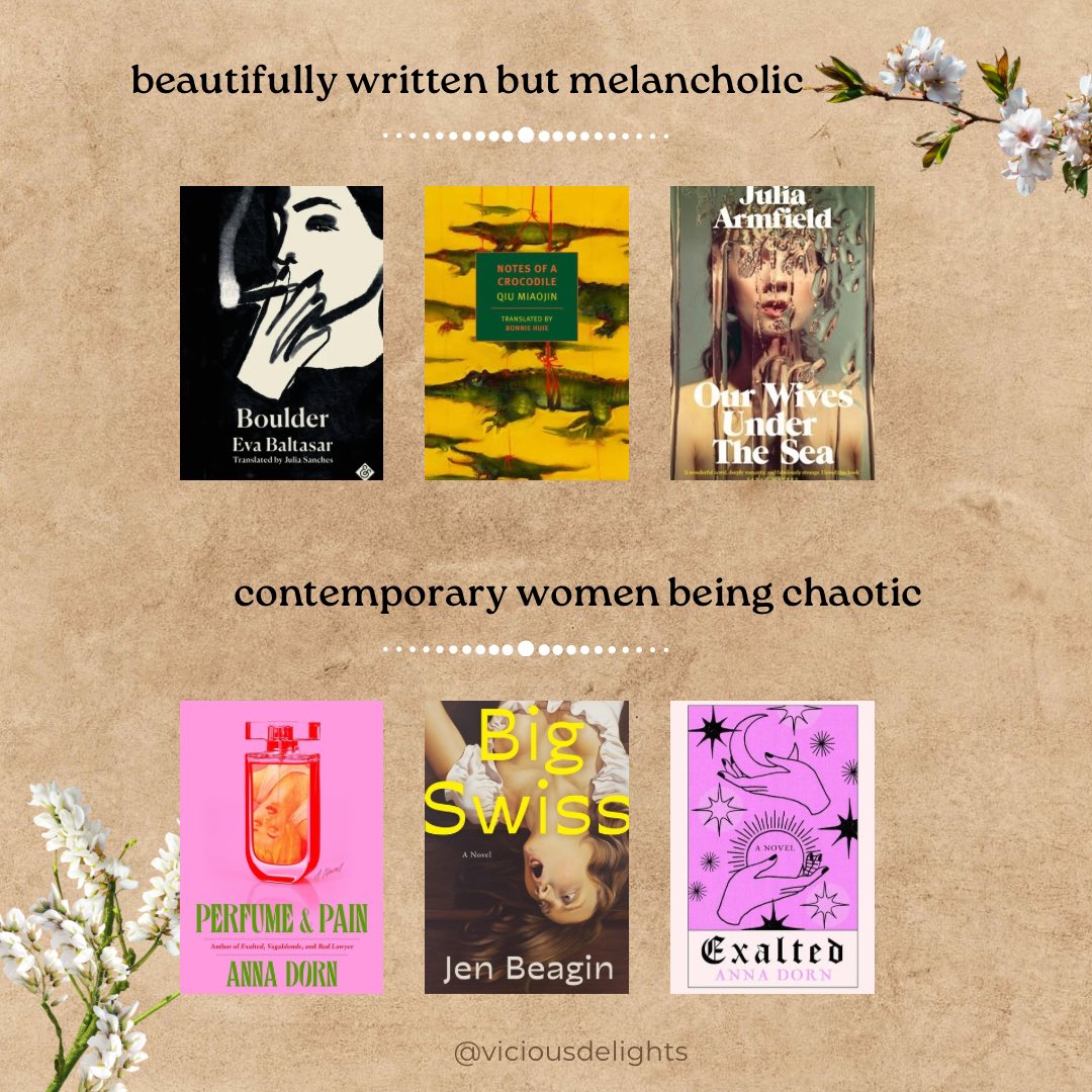viciousdelights's tweet photo. Here’s a list of sapphic literary fiction &amp; contemporary fiction that I’ve enjoyed. I might talk about specific books later, but this includes classics and new releases, coming-of-age stories and adult women with adult problems, translated fiction and experimental writing https://t.co/qCuYvRvwxZ
