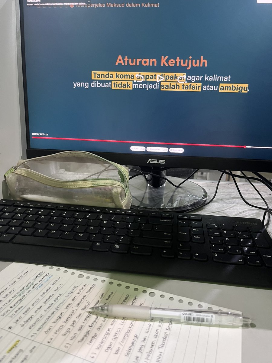 cha3rrie's tweet photo. pagiii guyss!! 
hari ini aku lagi di labkom dan kebetulan jamkos jadinya aku brlajar pbm deh hehe ^^ aku akhir2 ini jarang bgt up progress karena abis belajar aku langsung istirahat dan ga sempet up huhu.. tapi aku pengen deh up progress yg konsisten https://t.co/dMJdLRdkFX