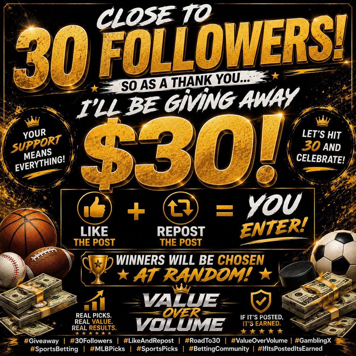 Malcolmwebb4444's tweet photo. #Giveaway #30Followers #RoadTo30 #SportsBetting #MLBPicks #SportsPicks #BettingCommunity #ValueOverVolume #GamblingX #IfItsPostedItsEarned #LikeAndRepost #CashGiveaway #SportsGambling #SportsTwitter #LetsGrow https://t.co/5gQTWXN93C