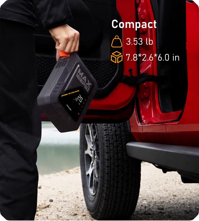 _CYCLAMI_'s tweet photo. 🚙 CYCLAMI Max160: one device, multiple solutions! Inflate tires, SUP boards & camping gear, support cycling emergencies, and keep your car clean. Ready for every adventure. ⚡
#cyclami #max160 #camping #roadtrip #cycling #outdoorgear #suv https://t.co/mT3PEBRN8f