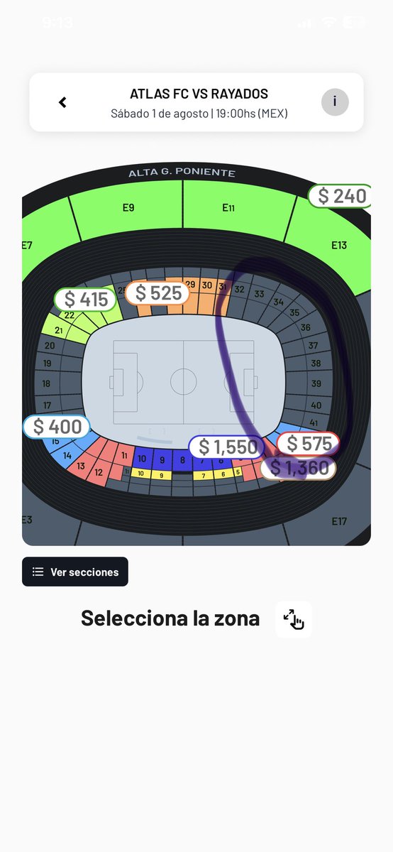 AlexiinAkd's tweet photo. Vtlv volaron los boletos ,  nadie tiene boletos en la norte ? Ocupo 3 🫩( ya no hay tampoco en el córner) https://t.co/i9AIHKdKqB