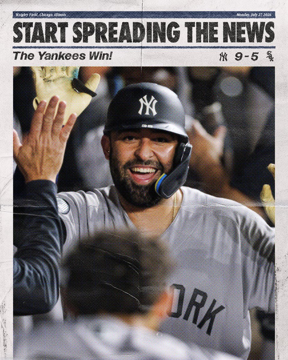 Yankees's tweet photo. Workin' 9 to 5. 

#RepBX https://t.co/N9fznvFMrm