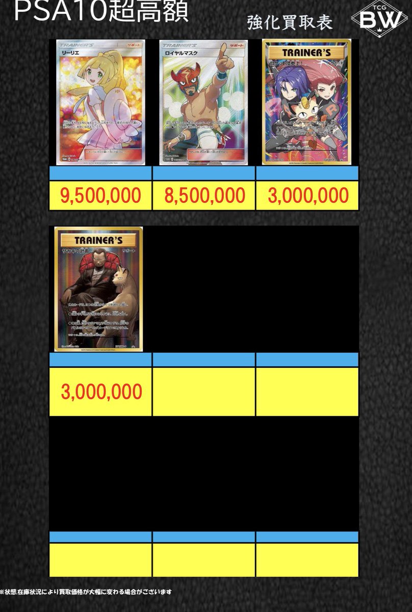 PSA10 トレーナー