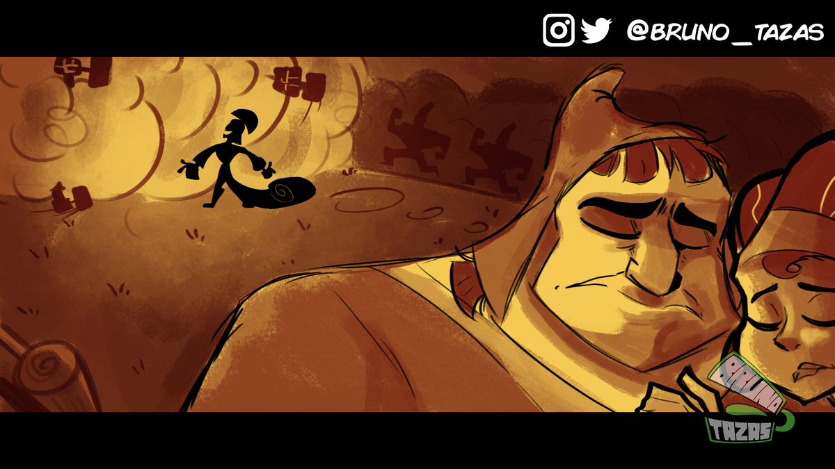 bruno_tazas's tweet photo. the emperor´s new groove bad ending "¿why would i have dinner with my former employees?"  

#sketchart #theemperorsnewgroove #disney https://t.co/7NrW6Cr2EQ