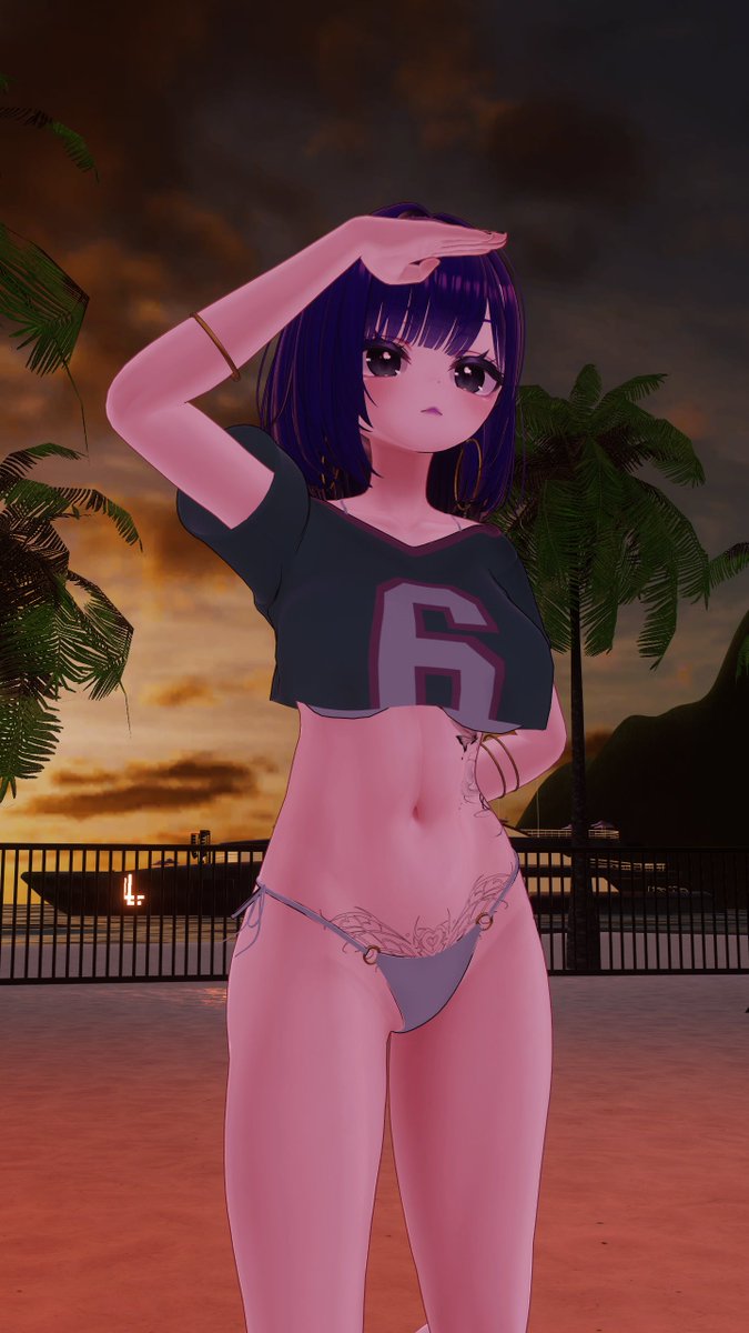 Mystified_VRC's tweet photo. "Beach party time!" https://t.co/s7Bja11oaI