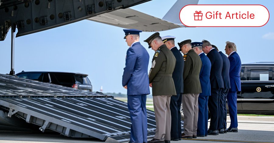 micyoung75's tweet photo. This is the same story from this morning, but it's gotten more damning since then. The Pentagon didn't just drop four names from the casualty count. It created an entirely new category, overseas operations casualties starting July 7th, so those four deaths sit outside Operation Epic Fury altogether. That's not bookkeeping. That's resetting the sixty day War Powers clock so Congress doesn't get a vote until September.

Trump himself undercut the whole scheme days ago, posting the old eighteen dead figure on Truth Social before the Pentagon's revision even caught up with him. Then at Dover, watching the same soldiers' remains come home, he claimed they'd all said, strongly, that Iran can't have a nuclear weapon. According to his own administration's paperwork, the war they died defending had already legally ended by the time they were killed.

The wounded count is now over six hundred, up from four hundred eighty two last week. Hiding a war produced more attention to its cost, not less.
