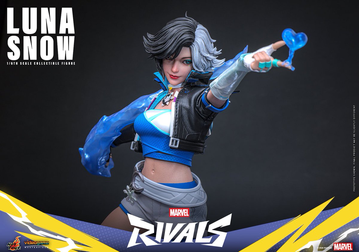 hottoys_japan's tweet photo. 【新製品発表】
【ビデオゲーム・マスターピース】『マーベル・ライバルズ』1/6スケールフィギュア　ルナ・スノー
2027年10月発売予定！
https://t.co/QrJFBa9JN0

#ホットトイズ #マーベルライバルズ #ルナスノー https://t.co/ZI0wkXgjIl