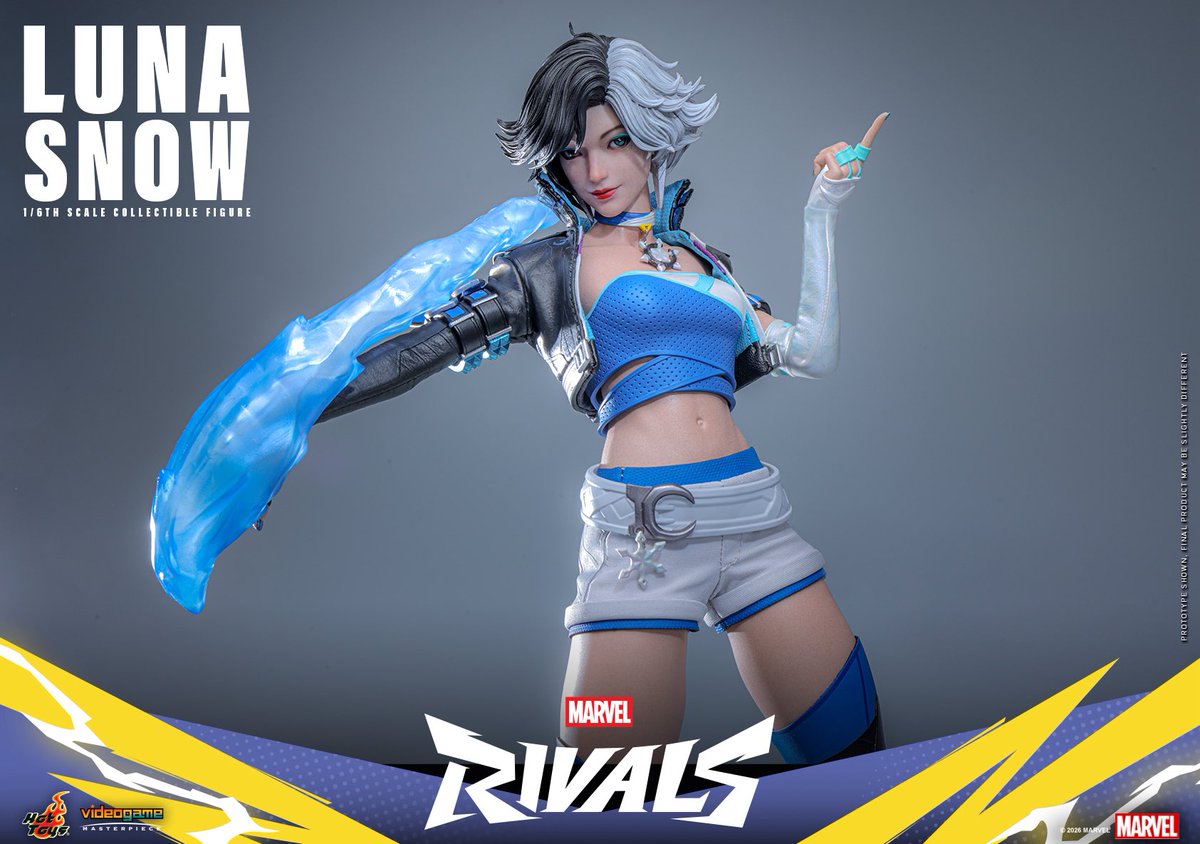 hottoys_japan's tweet photo. 【新製品発表】
【ビデオゲーム・マスターピース】『マーベル・ライバルズ』1/6スケールフィギュア　ルナ・スノー
2027年10月発売予定！
https://t.co/QrJFBa9JN0

#ホットトイズ #マーベルライバルズ #ルナスノー https://t.co/ZI0wkXgjIl