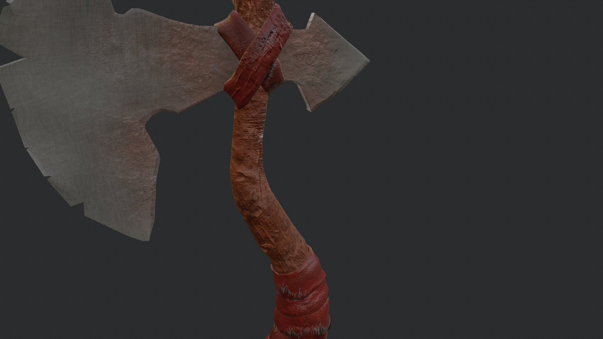 tinoco3D's tweet photo. I am so happy :))) Finished a new 3D asset study! 

I created this stylized axe to practice my game asset workflow, exploring Substance Painter and Marmoset Toolbag.

Modeling: Blender

#3DArt #GameArt #Blender3D #SubstancePainter 

https://t.co/rxYjLs3bPR https://t.co/793W0BG23p