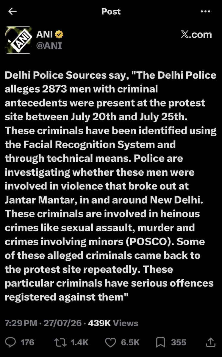 rishibagree's tweet photo. Now we understand why Dipke vehemently opposed Delhi Police checking people’s photo IDs at the protest venue. https://t.co/aJy1mg9ZUx