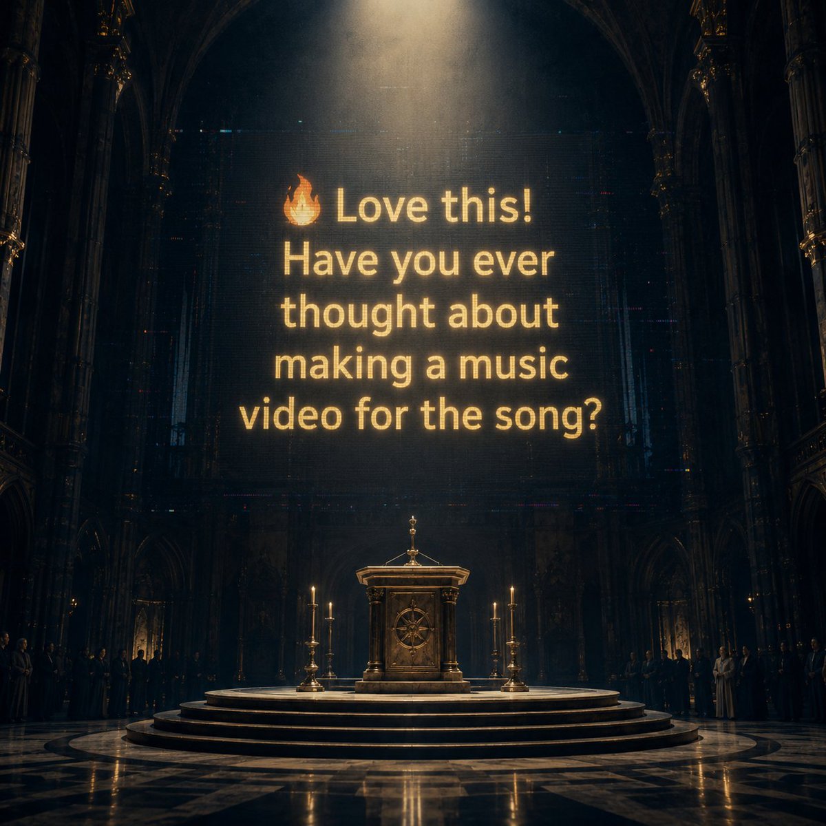 o_s_music's tweet photo. 🎵新曲「Have You Ever Thought About Making a Music Video for the Song?」（賛美歌）
たまにはネタ曲を。いや、いつもだったかな…？
🔥Love this ! のコメント待ってます
https://t.co/9VWoRsgXU6 https://t.co/2mQYt9luaX