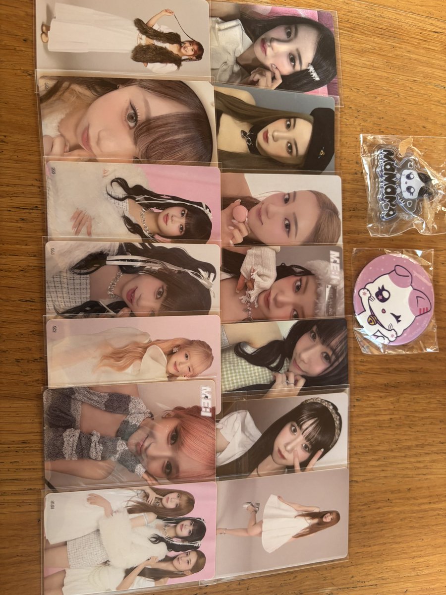 2214_mya's tweet photo. ME:I WAY トレカ グッズ 交換

譲 画像のもの➕かぷっこ村上

求 買取>>>>今ツアー海老原>過去海老原

有明1日目、都内手渡しのみ
 #ME_I交換 #ME_I買取 https://t.co/9HBtvoFmQj