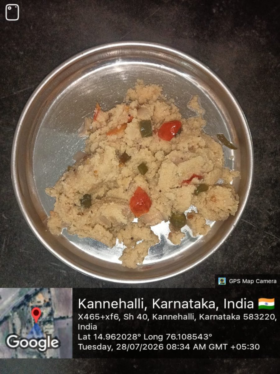 MdrsItagi's tweet photo. Breakfast 
#SocialAudit_SWDMeals 
#Socialwelfare_Karnataka https://t.co/SUWlwx8LId