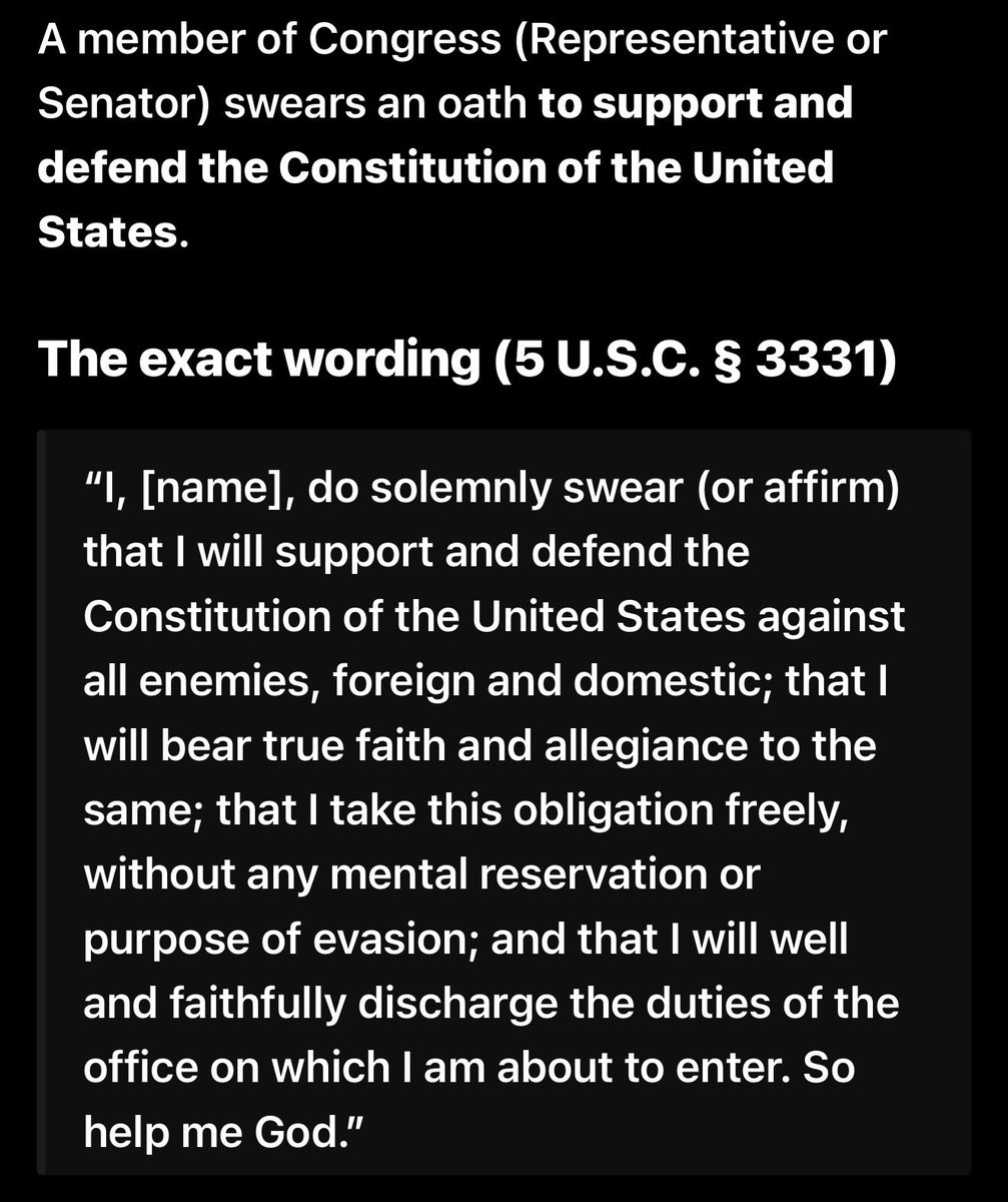 PHOOSH4PHREEDOM's tweet photo. The fact that this is considered “breaking with his own party” is just another of the problems with the state of our govt and it’s been that way for longer than I’d care to admit.  His only allegiance is the sworn oath to the Constitution, and therefore, the people.  

We know that is long out the window, but I find it pathetic that just adhering to his job description is considered “breaking” some made up allegiance.  Identity politics only exacerbates and masks the root of the problem(s).