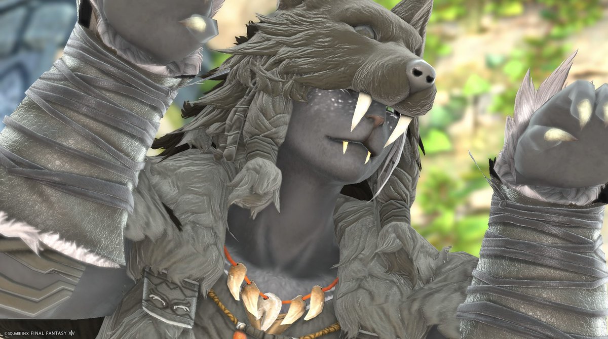 Miromy_ff14's tweet photo. #メンテだしとにかくあなたのssが好きって思ってくれるひとと出逢うために自分の推しssをそっと置いておく
 #FF14 #Hrothgal   
↺クレセントアイル↺↺もふもふ↺🐈‍⬛

がぉ〜🐾✨️ https://t.co/TW7GSMcomM