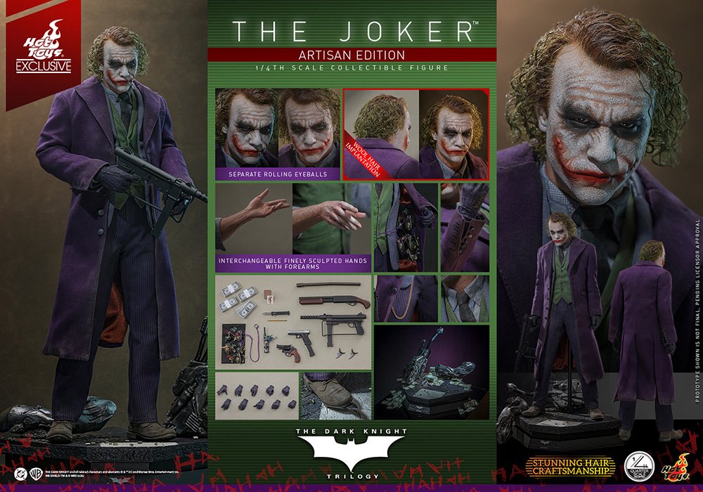 専用ページ ウシンサイン ジョーカー ホットトイズの新商品情報！】 トイサピエンス限定！🃏 1/4スケールで