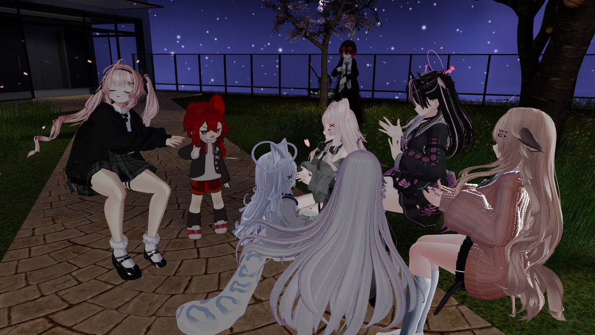 sakurariant_vrc's tweet photo. 🌸昨日は 電脳楽舎 #サクラリア 第5期最初のクラス授業でした！🌸

「知らない人」だったクラスメイトが、「話しかけられる相手」に変わる。

そんな最初の一歩を踏み出す授業でした✨
自己紹介だけでは分からないお互いの一面を知る時間になりました😊 https://t.co/5tO7XazM5a