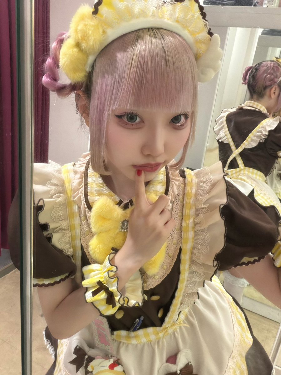 maid_neri's tweet photo. #すみっコ_athomecafe 💛🍥 https://t.co/TNbQqSHW7a