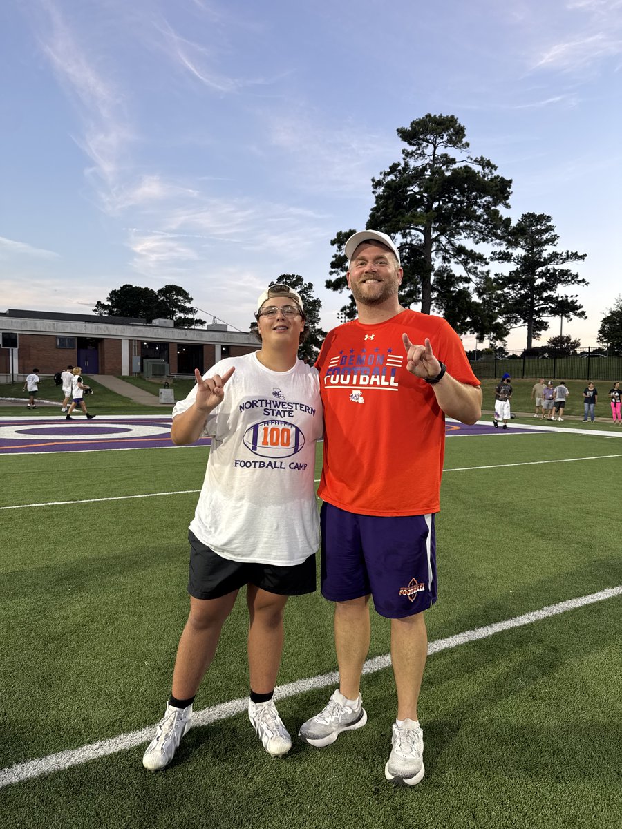 JDrakeWalt2029's tweet photo. Thankful for the experience and grind at @NSUDemonsFB, @LCU_ftball, and @OuachitaFB camps this summer 🙏🏈 Appreciate the coaches for the time invested. Now let's lock in — #BentonTigers got work to do 🔥

@coachbustleb 
@CoachJwill_ 
@CoachBenMc19 
@CoachFletch72 https://t.co/vTgvzcGqxw
