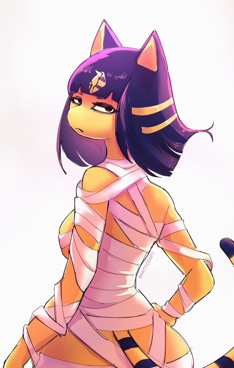 NatyceArt's tweet photo. More Ankha 
#animalcrossing https://t.co/YWBl0QJIPD