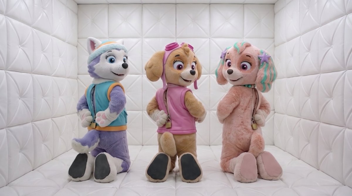 TheMascotCreato's tweet photo. Skye, Everest and Coral are eager for you to get in one of them >v<

Who will you choose?

#mascotcostume #locked https://t.co/ww0lDfQ64x