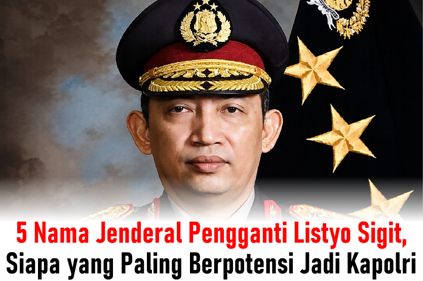 tijabar's tweet photo. Isu mengenai kemungkinan pergantian Kapolri kembali menjadi perhatian publik.

Di tengah berkembangnya wacana tersebut, sejumlah nama perwira tinggi Polri disebut-sebut berpeluang menggantikan Jenderal Listyo Sigit Prabowo apabila terjadi pergantian kepemimpinan.

Perbincangan ini menguat setelah hubungan antara Polri dan Kejaksaan Agung menjadi sorotan publik menyusul perkembangan penanganan perkara yang berkaitan dengan mantan Jaksa Agung Muda Tindak Pidana Khusus (Jampidsus), Febrie Adriansyah.

Di tengah spekulasi yang berkembang, mayoritas kandidat yang disebut berasal dari jajaran Komisaris Jenderal (Komjen). Namun, secara mengejutkan, seorang perwira berpangkat Inspektur Jenderal (Irjen) juga ikut masuk dalam pembicaraan.

Pengamat politik dan militer Selamat Ginting menilai dinamika antarpenegak hukum merupakan hal yang lumrah. Meski demikian, ia mengingatkan agar situasi tersebut tidak memunculkan kesan adanya rivalitas antarlembaga yang dapat memengaruhi kepercayaan masyarakat.

Menurutnya, spekulasi mengenai pergantian pimpinan Polri maupun Kejaksaan Agung turut dipengaruhi oleh fakta bahwa Kapolri Jenderal Listyo Sigit Prabowo dan Jaksa Agung ST Burhanuddin sama-sama diangkat pada era pemerintahan Presiden ke-7 RI Joko Widodo.

Di sisi lain, kritik terhadap institusi Polri juga datang dari kalangan mahasiswa. Pada peringatan HUT ke-80 Bhayangkara, 1 Juli 2026, aliansi BEM UI menggelar aksi bertajuk #MatinyaReformasiPolri yang menyoroti kinerja serta kepemimpinan Korps Bhayangkara.

Daftar Nama yang Diisukan Menjadi Calon Kapolri
1. Komjen Pol Dedi Prasetyo
Saat ini ia menjabat sebagai Wakapolri.

2. Komjen Pol Wahyu Widada
Nama berikutnya adalah Wahyu Widada yang saat ini mengemban tugas sebagai Irwasum Polri. 

3. Komjen Pol Karyoto
Saat ini ia menjabat sebagai Kabaharkam Polri setelah sebelumnya memimpin Polda Metro Jaya.

4. Komjen Pol Suyudi Ario Seto
Suyudi Ario Seto yang kini menjabat sebagai Kepala Badan Narkotika Nasional (BNN) turut disebut sebagai salah satu kandidat potensial.

5. Irjen Pol Asep Edi Suheri
Saat ini ia menjabat sebagai Kapolda Metro Jaya. (Versi lengkap https://t.co/9cOzRWVz9x)

Keputusan Tetap di Tangan Presiden
Hingga saat ini belum ada kepastian mengenai pergantian Kapolri. Belum terdapat surat presiden yang diajukan ke DPR terkait calon Kapolri baru.

Apabila pergantian dilakukan, Presiden Prabowo Subianto memiliki kewenangan mengusulkan nama calon Kapolri yang selanjutnya harus mendapatkan persetujuan DPR RI sesuai mekanisme yang berlaku.
