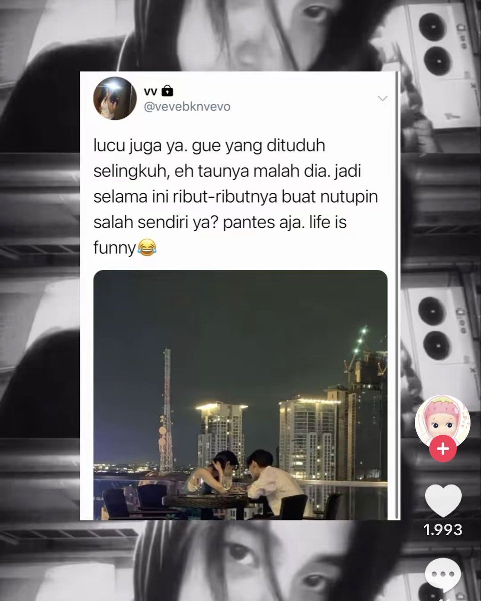siustain's tweet photo. Biasanyah cowo yang nuduh kita sekingkuh malah dirinya sendiri yang selingkuh ntuh #pengalaman akwowkwwk https://t.co/69GwFKhxRO
