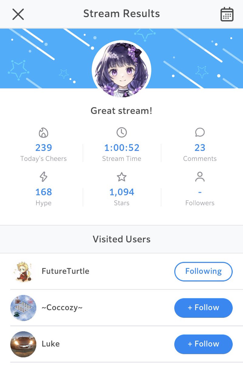 LunaBlossomn's tweet photo. Thanks for the stream! https://t.co/wXNpCPFj1t