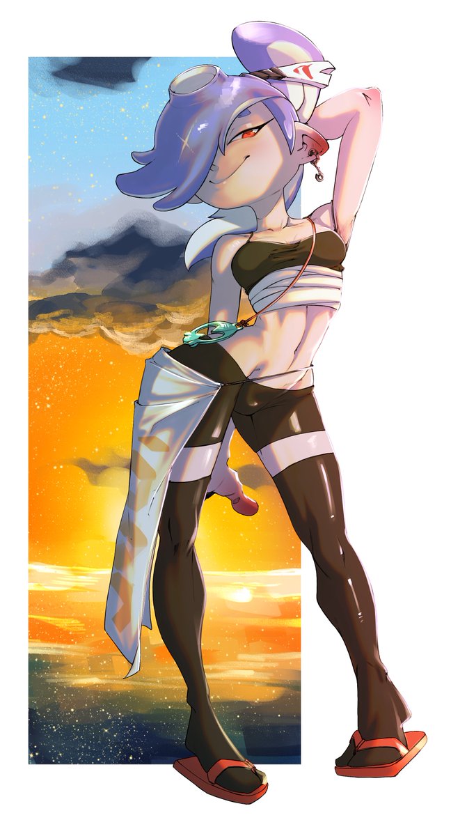 Noideasfornicks's tweet photo. Been a while since i drew Splatoon stuff.

So have Shiver, cuz she looked so good in the new game.
#splatoon
#Shiver
#SplatoonRaiders
#fanartㅤㅤㅤㅤ https://t.co/fO5hjL7UsV
