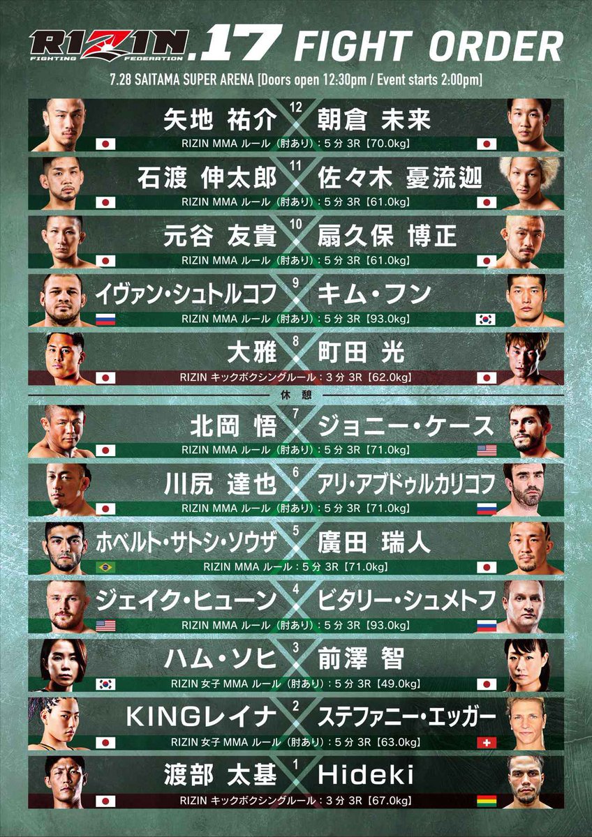 FightsMemory's tweet photo. 7年前の今日、#RIZIN17 が開催され、メインイベントでは朝倉未来が矢地祐介を判定で破った📝

#RIZIN https://t.co/5WbpUOmzS7