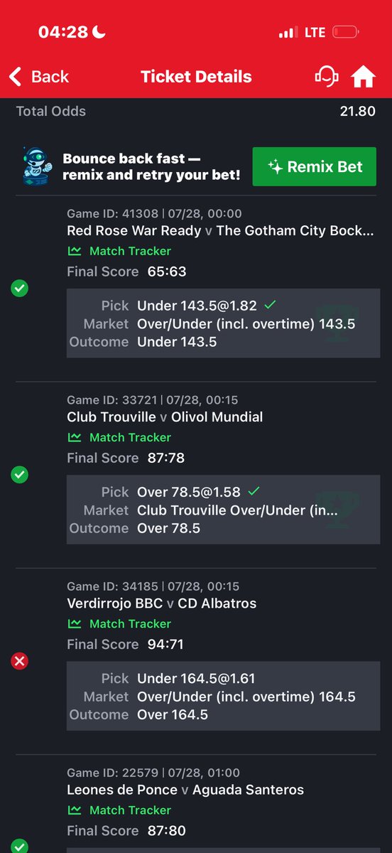 fado_fft's tweet photo. Ah under 164.5 on dot spoilt this game 😭 https://t.co/BXdez5XWLl