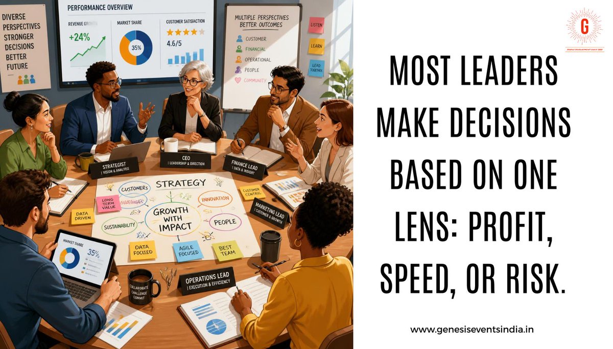 genesiseventsin's tweet photo. Most leaders make decisions based on one lens: profit, speed, or risk. But what if every decision carried six kinds of value? Edward de Bono’s Six Value Medals™ is a powerful framework for leaders.
visit : https://t.co/NHMhEQTizX 

#sixvaluemedals #debono #Leaders #CMO #CHRO https://t.co/29o0KzBHl3