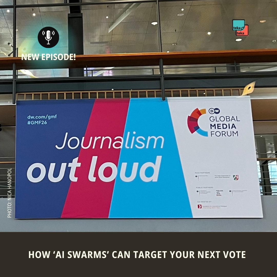 TekaTekaPod's tweet photo. Reality check: AI goes beyond generating text and images; it can manipulate elections by exploiting the personal data we share online.
🎧 https://t.co/OKgKkSAYjz | https://t.co/zP3r7YzBYZ https://t.co/ak7cp5rHeU