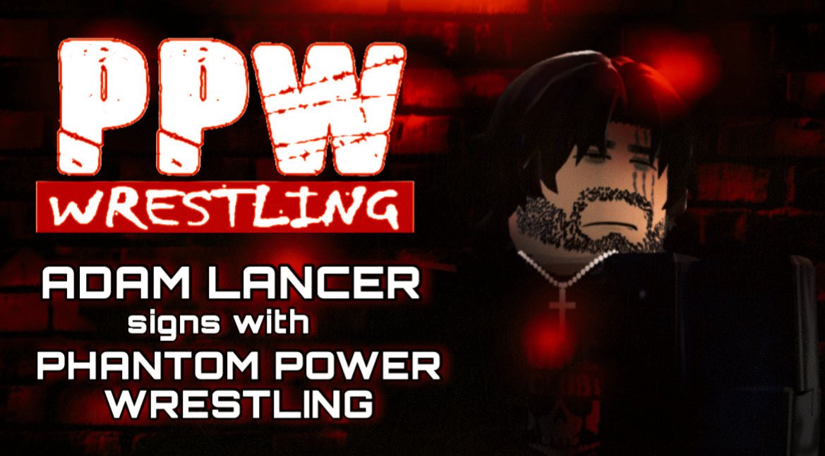 PPWonX's tweet photo. ‼️ITS OFFICIAL‼️

Adam Lancer has signed with @PPWonX. Welcome to the PHANTOM ZONE! ⛓️‍💥 https://t.co/4sp8adUI4Y