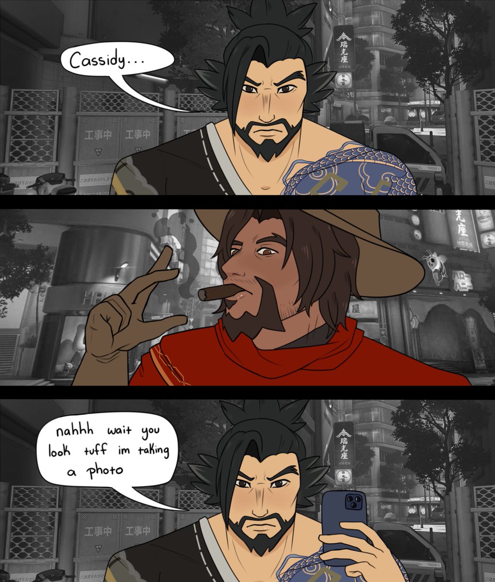 xlonelyangelxx's tweet photo. Hanzo's gallery is just thousands of photos of Cassidy doing mundane things 

#yeehan #hancole #colecassidy #hanzoshimada https://t.co/SIp3a4hOGG