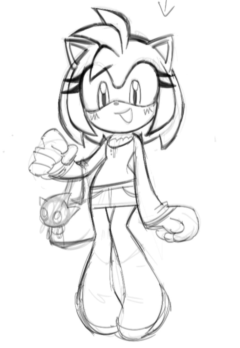 ProfessorOfSass's tweet photo. Working on some sonic girl designs :3 (wip) #sonic https://t.co/repfkPv0oA