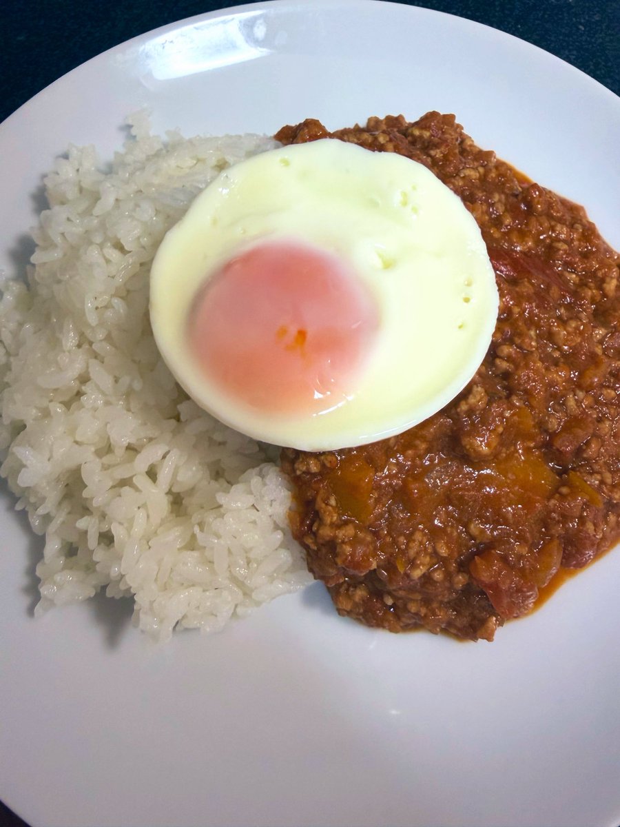 tamanegi85's tweet photo. 新メニュー
おいしいへるしい
キーマカレー！
めちゃくちゃ美味しく
できました！

スパイス使って作った！ https://t.co/riW9brU49K
