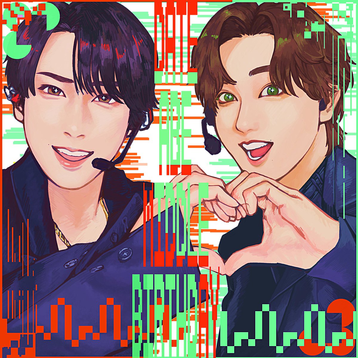 ariya_nari's tweet photo. だてあべ今年も推していくぞ～❤️💚
#だてあべ真ん中バースデー
遅刻！！！！！ https://t.co/VswpwTlE5I