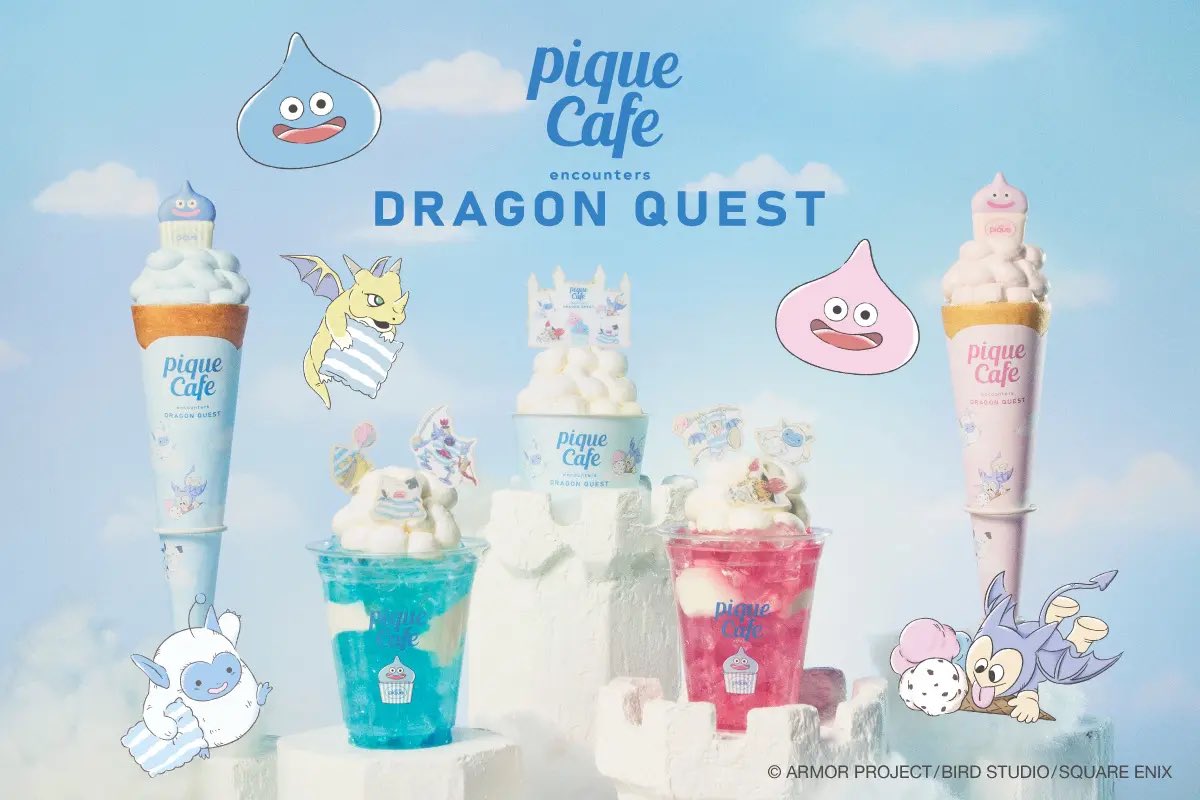 gourmet_nagoya's tweet photo. ジェラートピケのクレープカフェにドラゴンクエストこコラボメニューが8月7日(金)から20日(木)まで登場

名古屋ではmozo、松坂屋名古屋店に展開しています
https://t.co/jWyR5TqMqM https://t.co/XTwfGI36R0