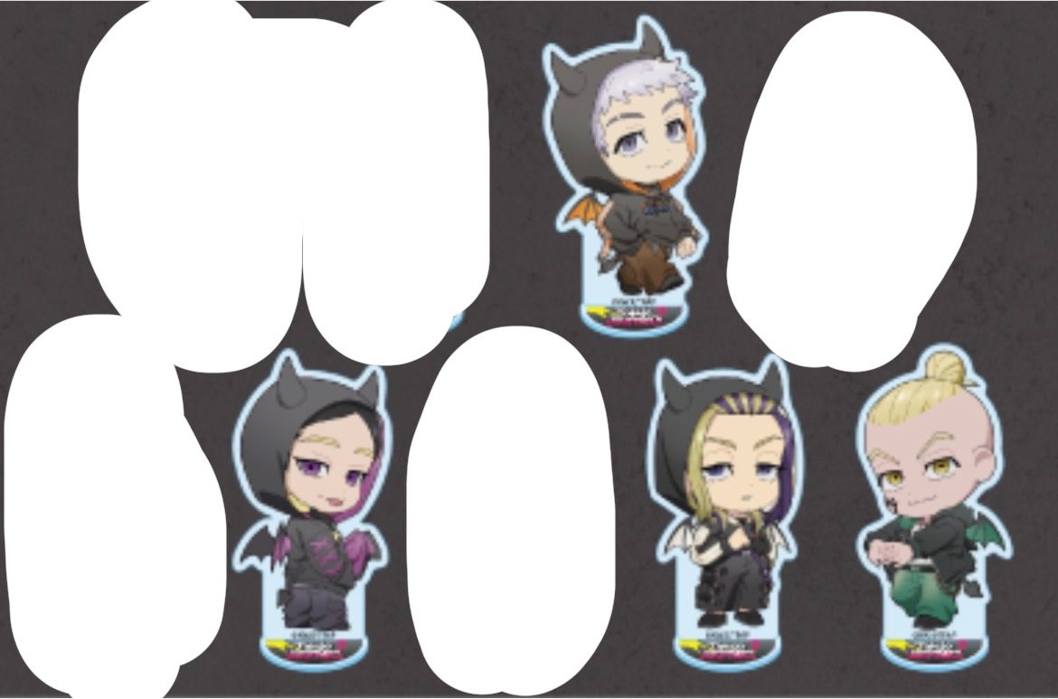 saaya_goods's tweet photo. 【交換】東京リベンジャーズ 東リべ FavoteriA ファボテリア ミニキャラアクリルスタンド

譲：三ツ谷 蘭 今牛 ⭐️サウス

求 三途(⭐️は千咒、武臣可能)
⭐️含む定価譲渡可能

1BOX購入予定
BOX違いで恐れ入ります
お気軽にお声掛けくださいませ！ https://t.co/fKbqxdxy5g
