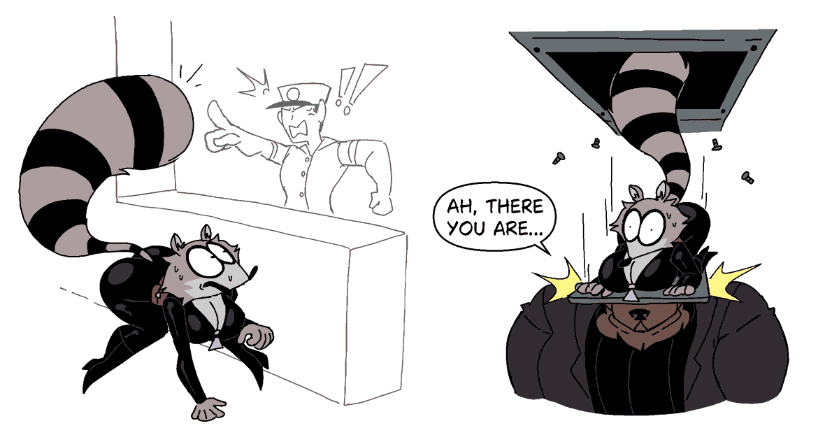 DIEGUTAN's tweet photo. Heist moments 🦝 https://t.co/9KqdV07TUn