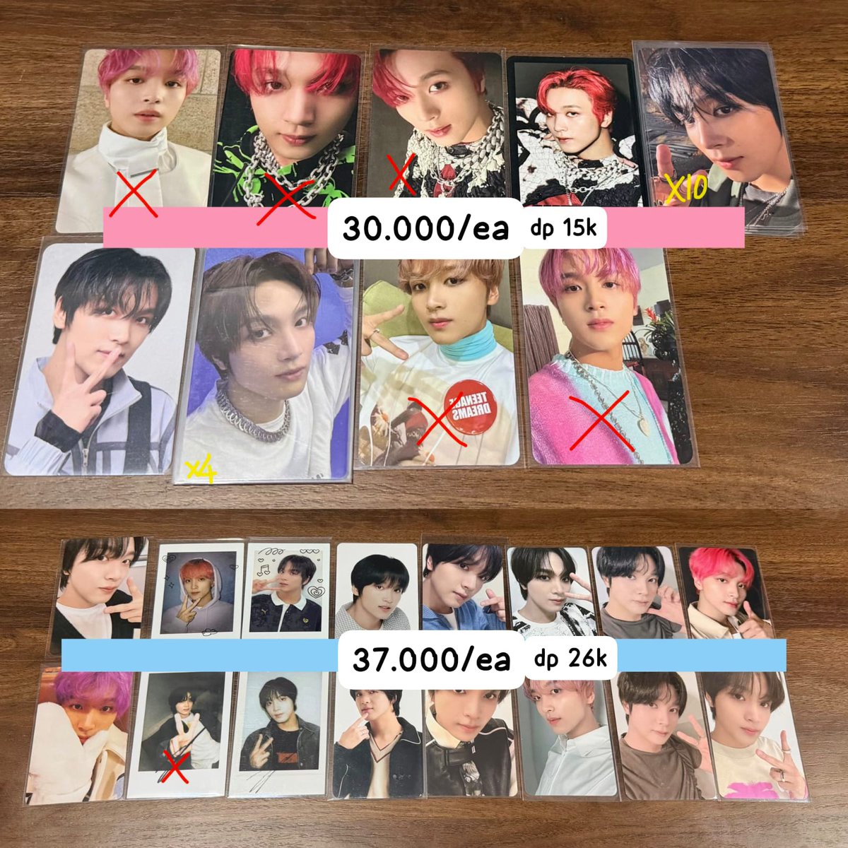 KedaiMahae's tweet photo. halooo sijeuniiii ada yang mau sharing photocard murceu bareng au ga? ini ready korea yaaa tapi udah bersih ina kok.... shipping minggu ini yaaa yang mau cussss. ada go nya yaaa. masih banyak kok scroll bawah yaa https://t.co/7Bq0y2ohpB