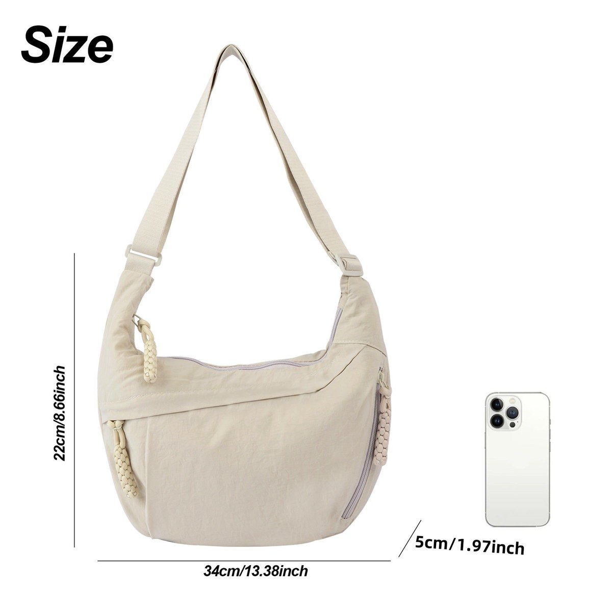 SarahExpressX's tweet photo. Keep your daily essentials organized with our lightweight nylon dumpling crossbody bag. Features an adjustable strap and multiple interior compartments for easy access on the go.

#crossbodybag #nylonbag #everydaystyle #dumplingbag #prac...…
https://t.co/6o3mFRQ6yy https://t.co/3p5v0sMVSG