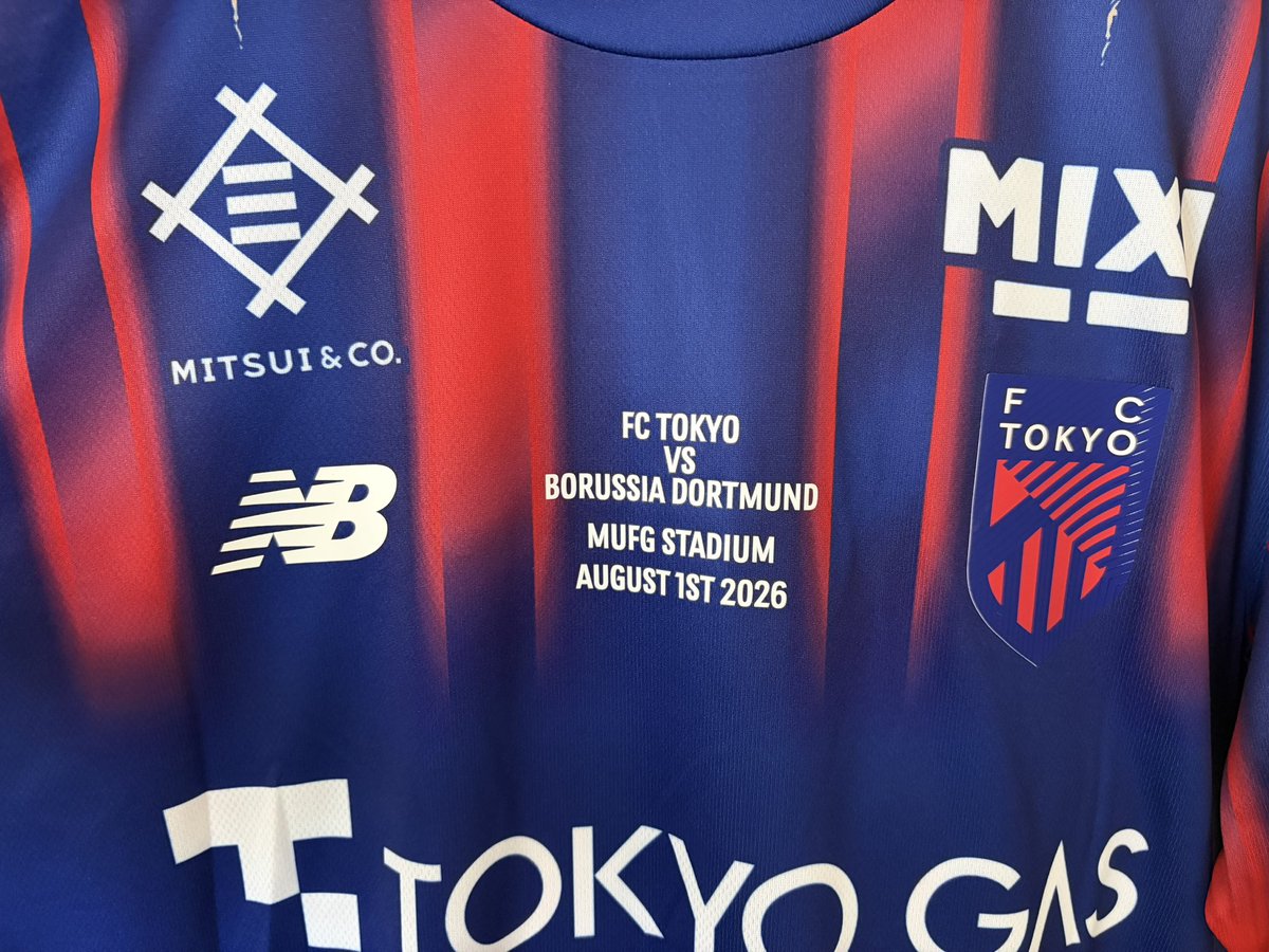 tky18006's tweet photo. タワラユニも到着🟦🟥

今期はHomeタワラ、Awayケインで臨みます！
#fctokyo https://t.co/94Boiysjbq